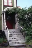 Trappa till en fastighet i kvarteret Briggen, Västervik.
