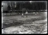 Fotboll match, Hallstahammars Sportklubb.
Ur Gustaf Åhmans samling.