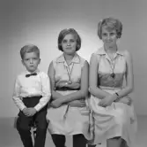 Anita, Elisabeth och Tommy Andersson