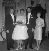 Brudparet Lars Söderström med gäster