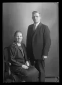 Grupporträtt, Axel Karlsson, Risbro, Hallstahammar.
Ur Gustaf Åhmans samling.