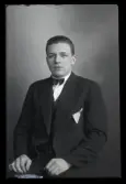 Porträtt. Göte Bodell, Hallstahammar.
Ur Gustaf Åhmans samling.