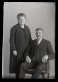 Grupporträtt, J. Uddberg, Sörstafors.
Ur Gustaf Åhmans samling.
