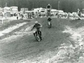 Motocrosstävling på Blixåsbanan i Balltorp, Mölndal, år 1992.