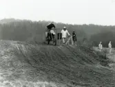 Motocrosstävling på Blixåsbanan i Balltorp, Mölndal, år 1992.