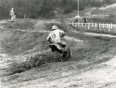 Motocrosstävling på Blixåsbanan i Balltorp, Mölndal, år 1992.