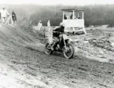 Motocrosstävling på Blixåsbanan i Balltorp, Mölndal, år 1992.