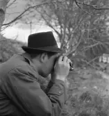 Karl Erik med kamera