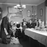 Familjen Blocking firar jul