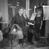 Familjen Blocking firar jul