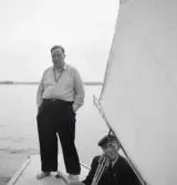 Alf Blocking på akterdäck