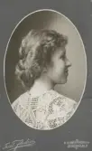 Porträtt av Anna Karström 1904.