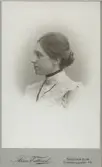 Porträtt av Signe Frick 1904.
