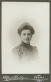 Porträtt av Eva Nyström 1904.