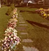 Ronnie Petersons begravning vid Almby kyrka, 1978