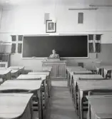 Olle Blocking vid katedern