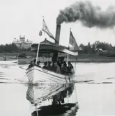 Bollnäs. Omkr. 1890. Ångslupen 