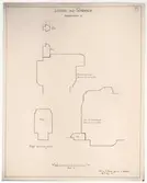 Spannmålshandlarens lusthus.
Profilritning.
Detaljer till övre våningens fönster.
Lusthus från Södermalm Hornsgatan 90