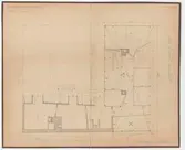Guldsmedshuset.
Planritning.
Guldsmedsverkstad.
Plan av vindsvåning.