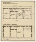 Boktryckarens hus.
Planritning.