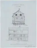 Garveriet.
Fasadritning.