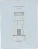 Garveriet.
Profilritning.
Kakelugn i gesällrum.