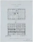 Garveriet.
Sektionsritning.