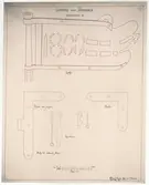 Spannmålshandlarens lusthus.
Profilritning.
Vindflöjel.
Beslag till bottenvåningens fönster.
Lusthus från Södermalm Hornsgatan 90