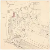 Kryddkramhandlarens hus.
Situationsplan.