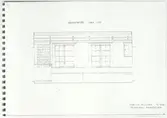 Delsbogården.
Uppmätningsritning.
Edsängsstugan.
Elevation.