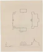 Skogaholms herrgård.
Situationsplan.