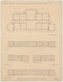 Skogaholms herrgård. Huvudbyggnaden.
Planritning.
Fasadritning.