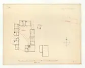 Delsbogården.
Planritning.