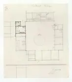 Delsbogården.
Planritning.