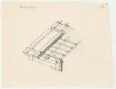 Hornborgastugan.
Profilritning.