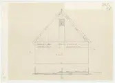 Skånegården. Stallet.
Fasadritning.
HUS M. GAVEL A.