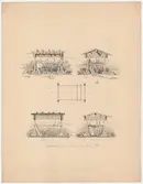 Saemien Sijte. 
Samevistet.
Sektionsritning.
Lapplägret.
Redskapskjul.