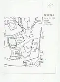 Skånegården.
Situationsplan över Skansen SYDOST
Sommarhagen med permanent respektive tillfällig beteshage.
Skala 1:1000