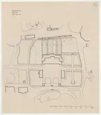 Skogaholms herrgård.
Situationsplan.