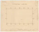 Garveriet.
Uppmätningsritning.