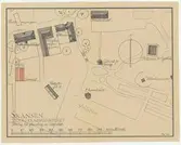 Garveriet.
Situationsplan.
Förslag till placering av Garveriet.