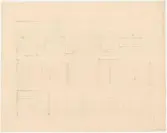 Boktryckarens hus.
Uppmätningsritning.