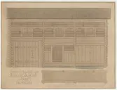 Älvrosgården.
Loft- och loglängan.
Uppmätningsritning.