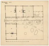 poteket/Petissan.
Planritning.
Petissan.