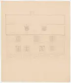 Garveriet.
Fasadritning.