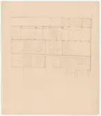 Garveriet.
Uppmätningsritning.