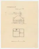 Sparbanken.
Planritning.
Fasadritning.