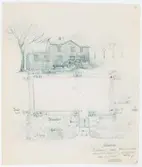 Posthuset.
Situationsplan.