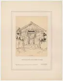 Vastveitloftet.
Fasadritning.