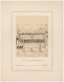 Vastveitloftet.
Fasadritning.
Sidofasad.